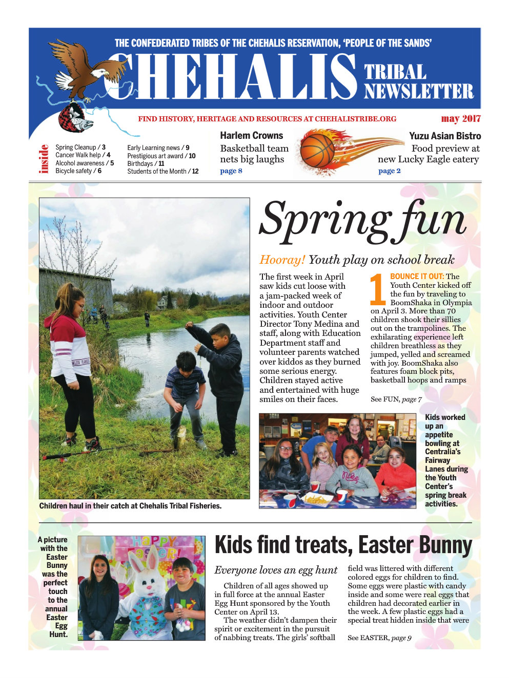 chehalis tribal newsletter may