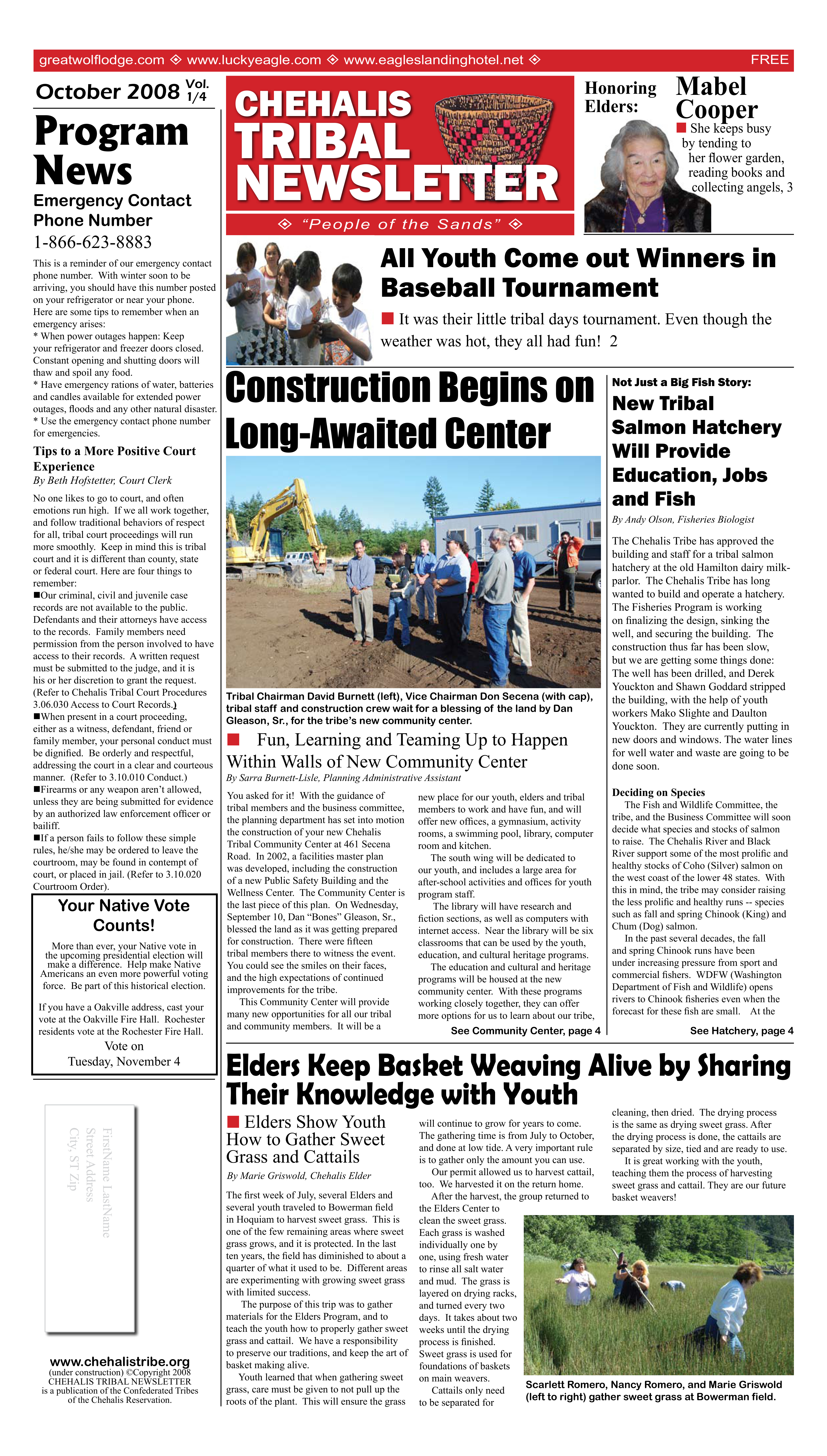 First page of October 2008
