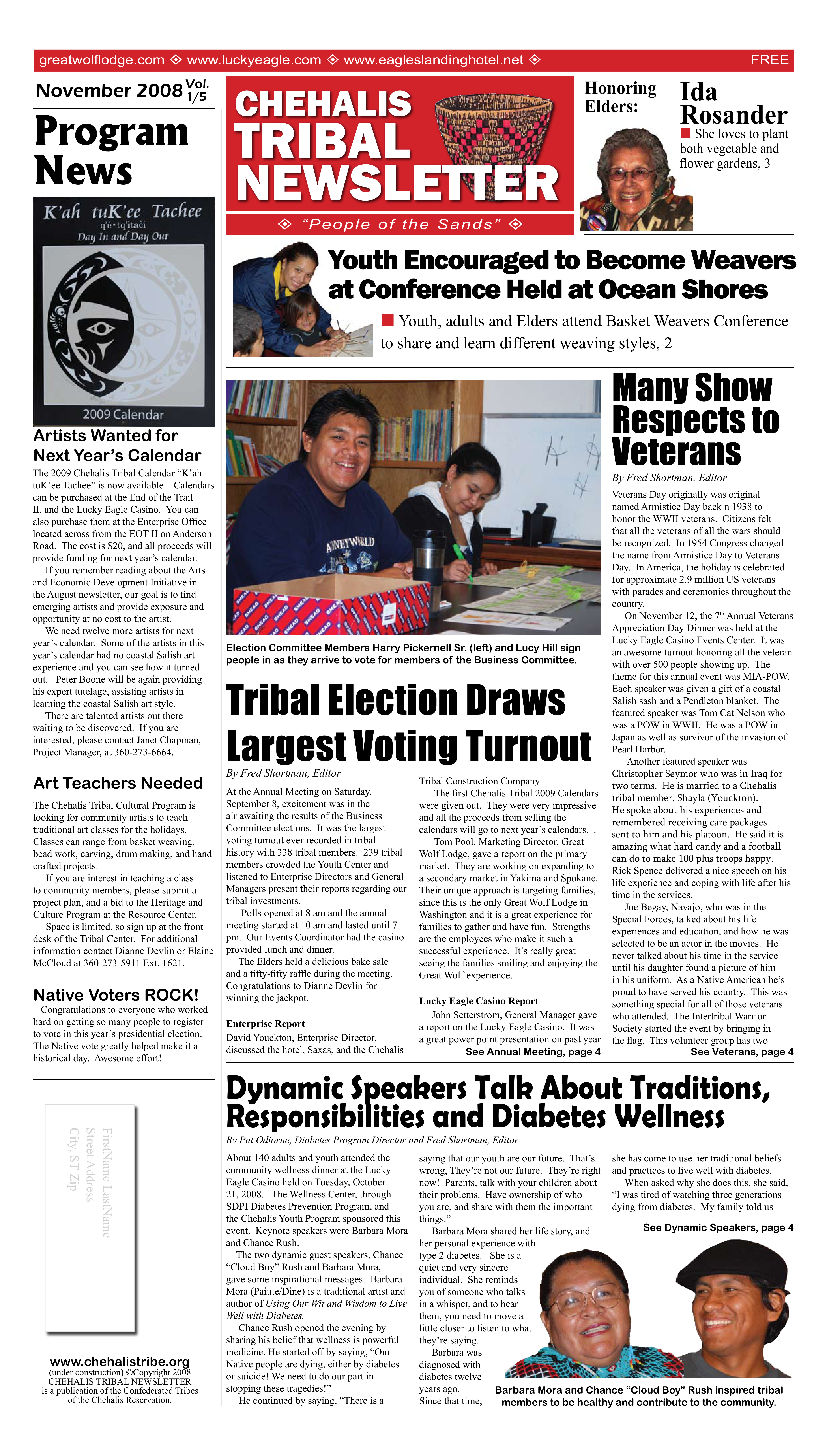 First page of November 2008