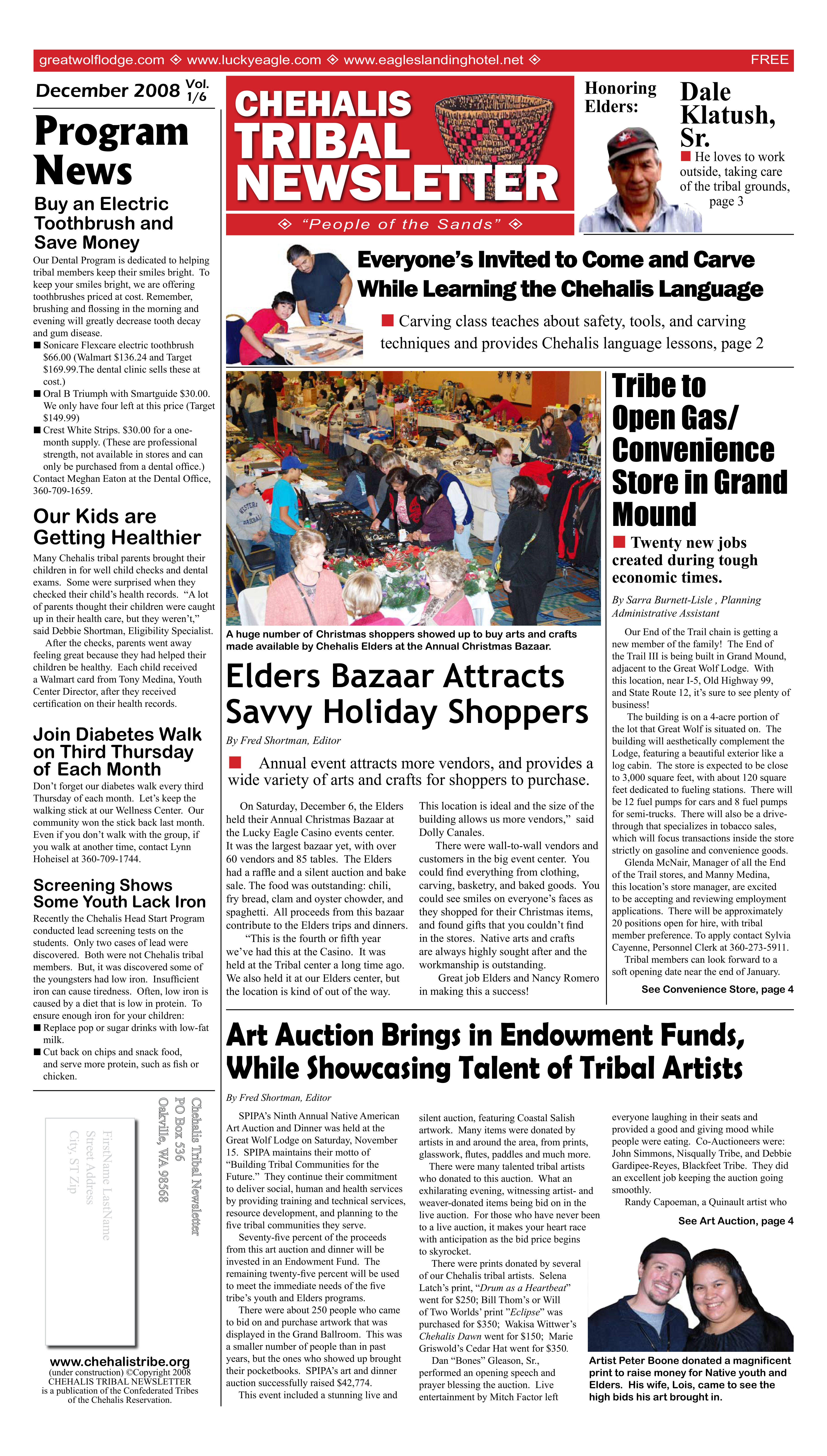 First page of December 2008