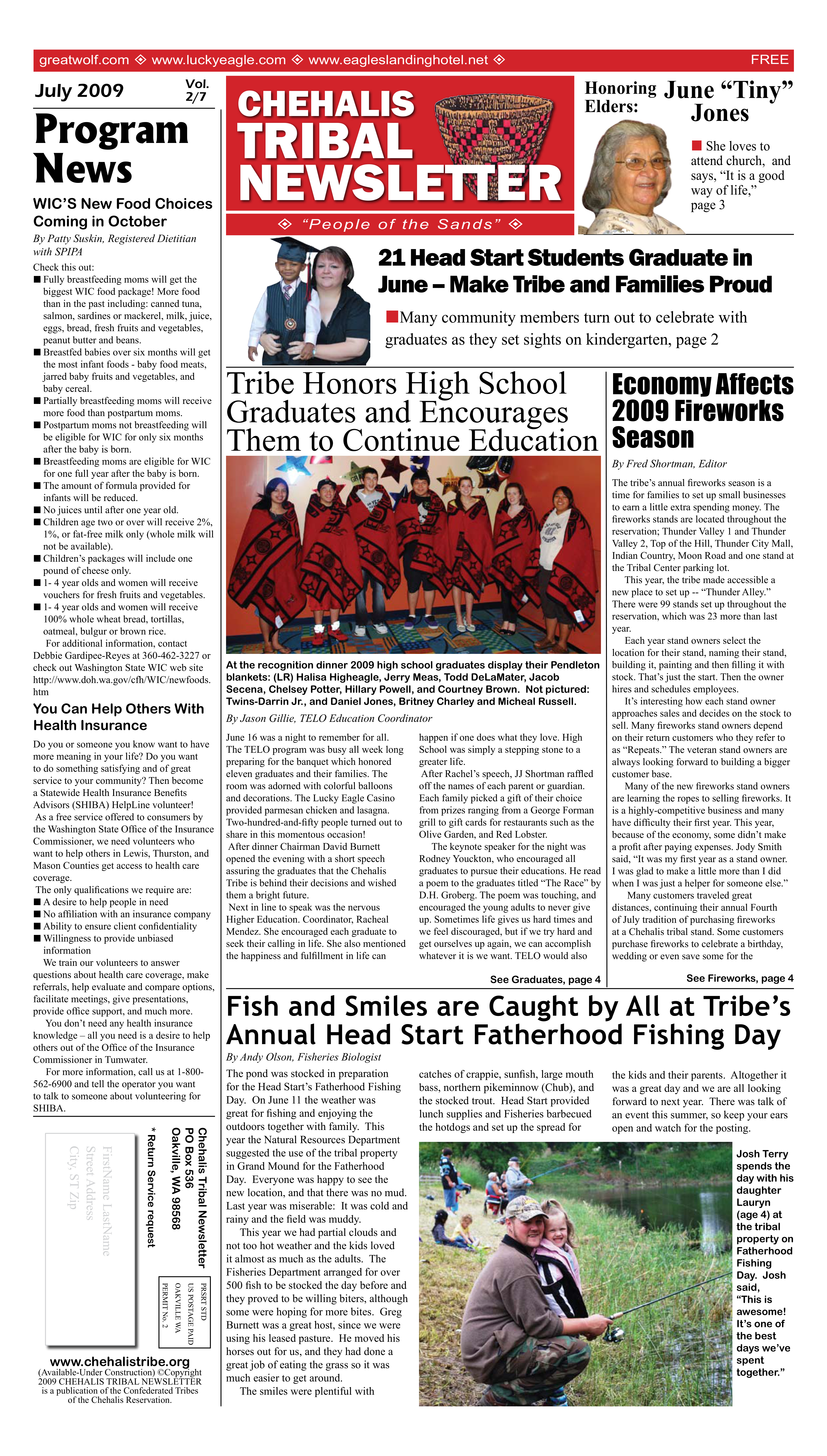 First page of July 2009