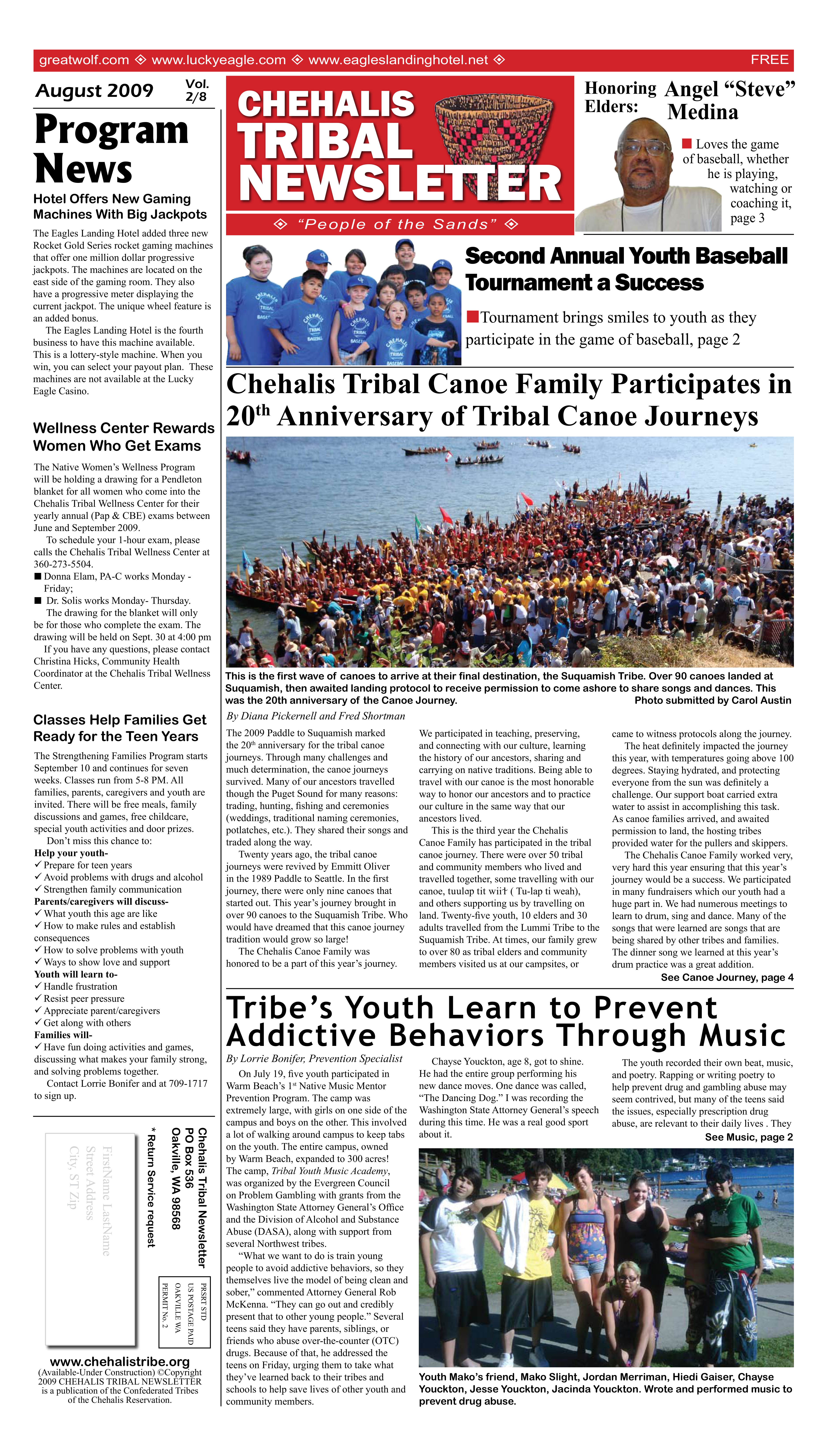 First page of August 2009