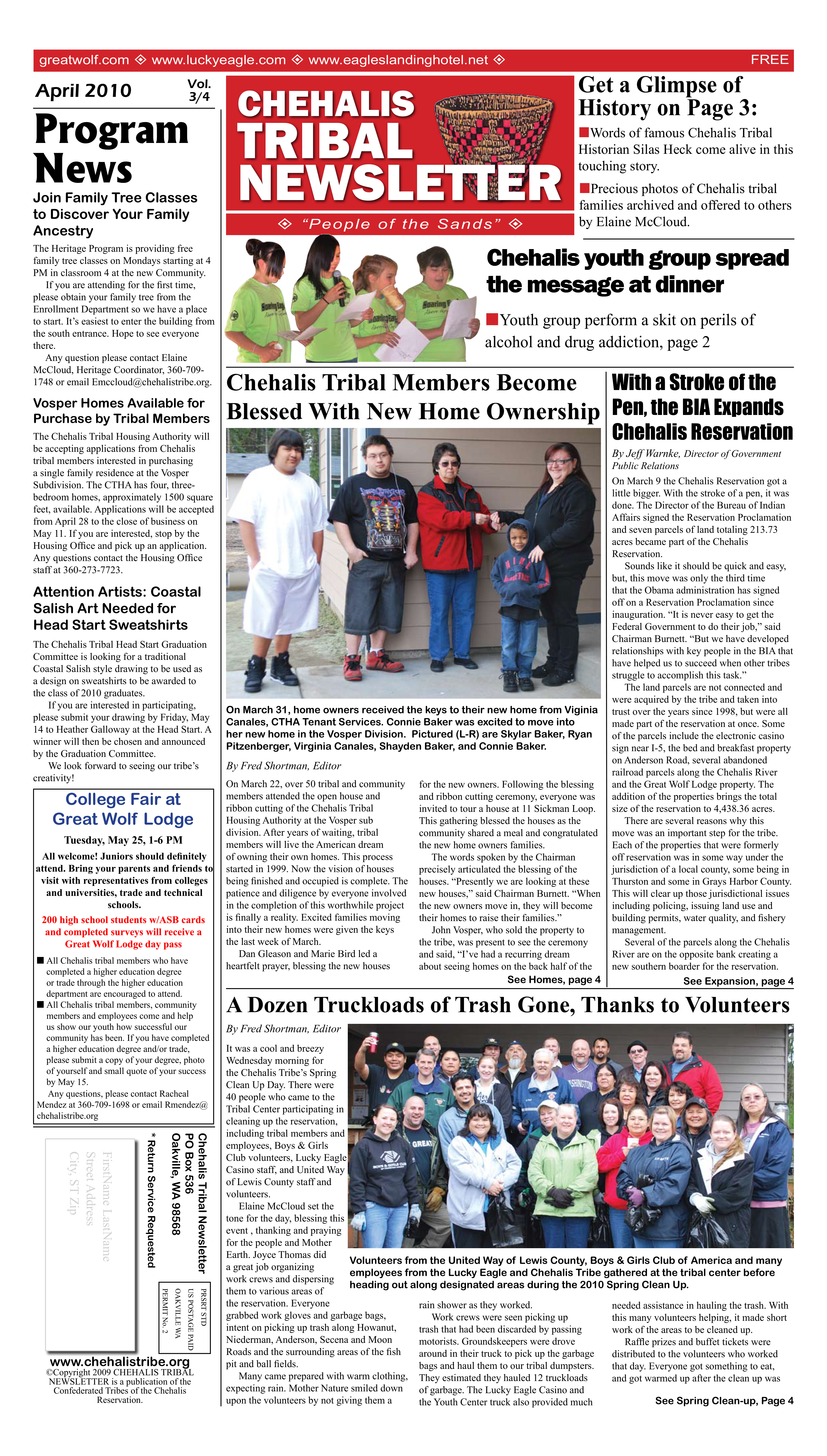 First page of April 2010