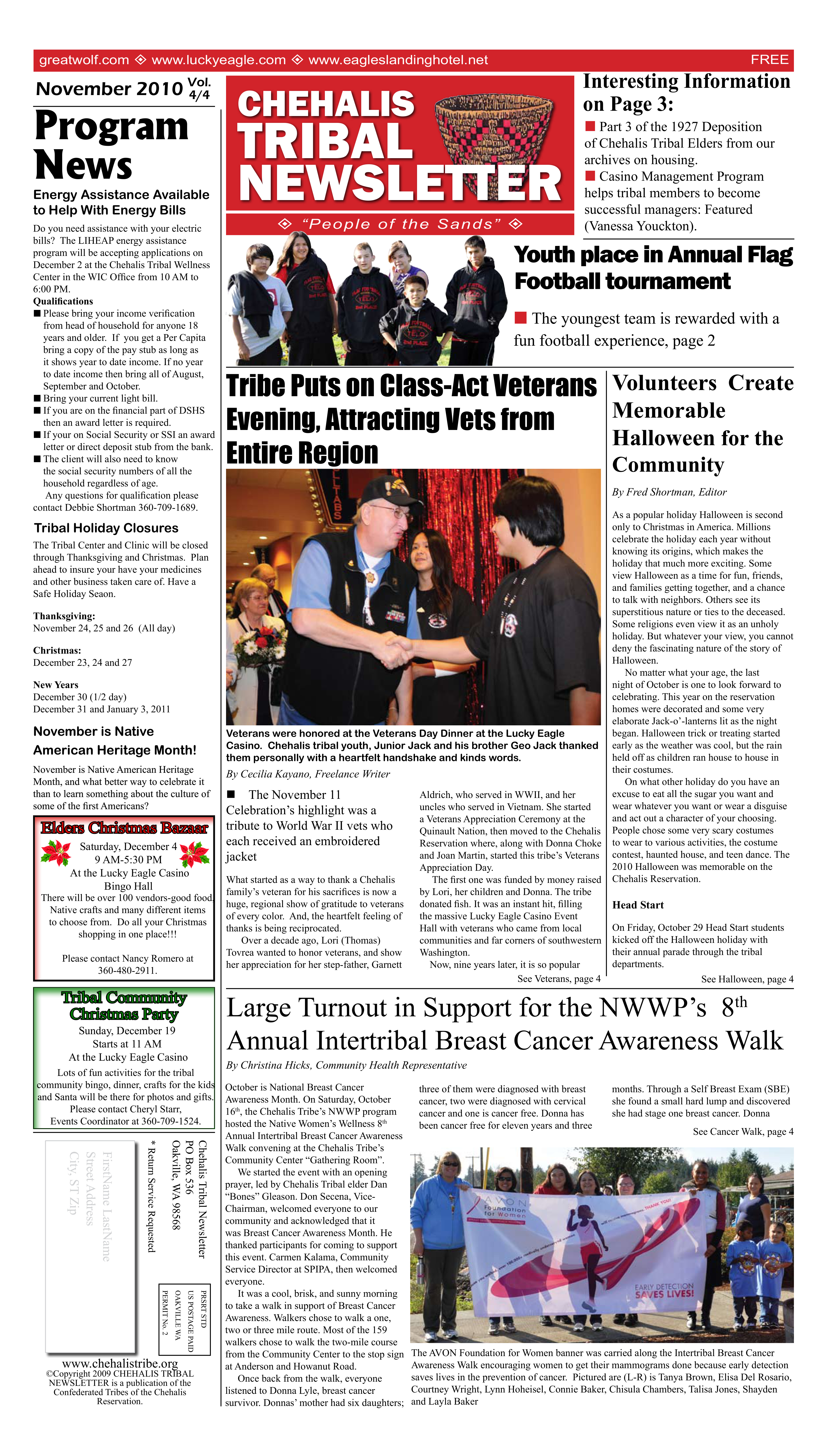 First page of November 2010