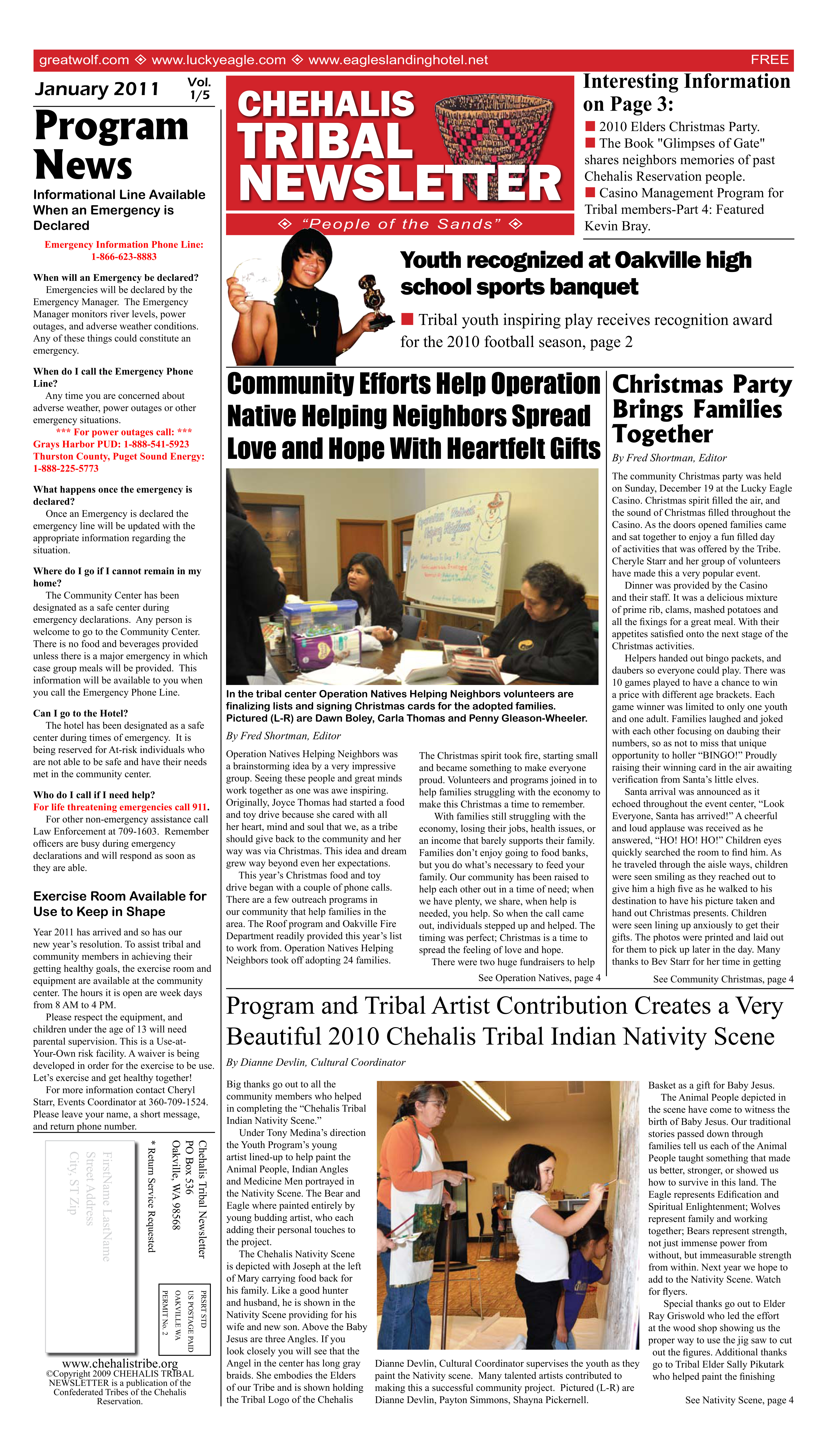 First page of January 2011