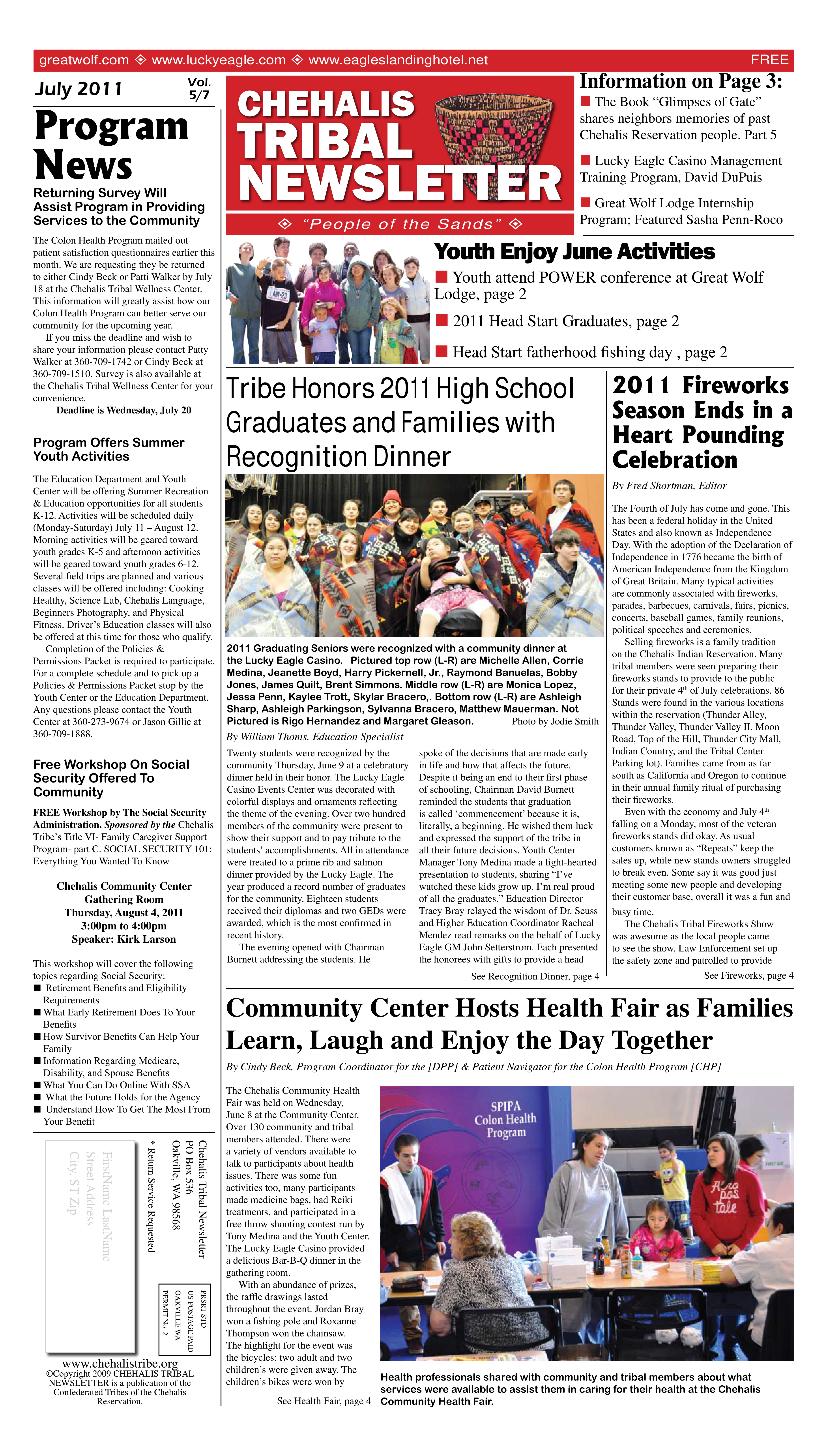 First page of July 2011