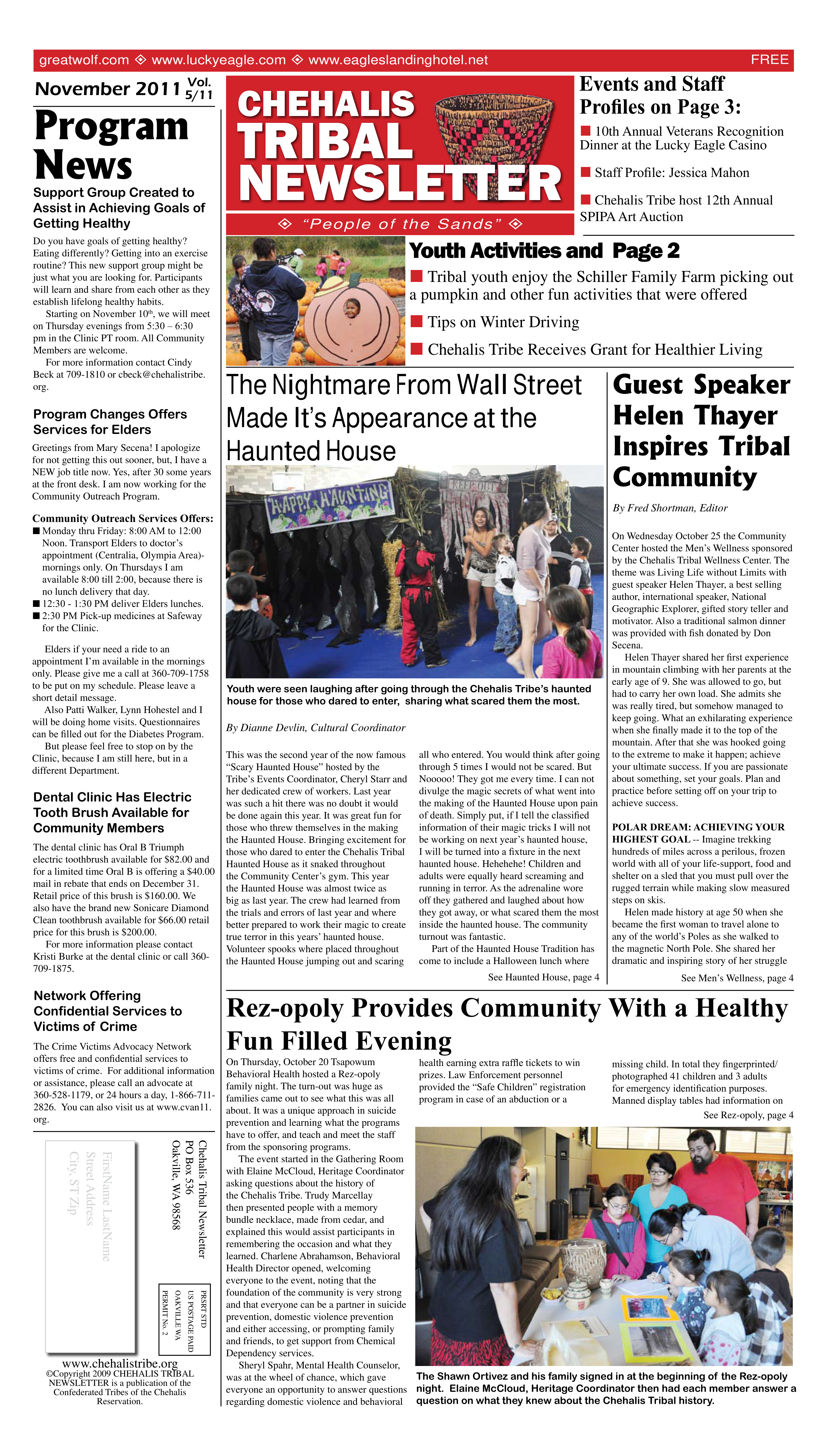 First page of November 2011