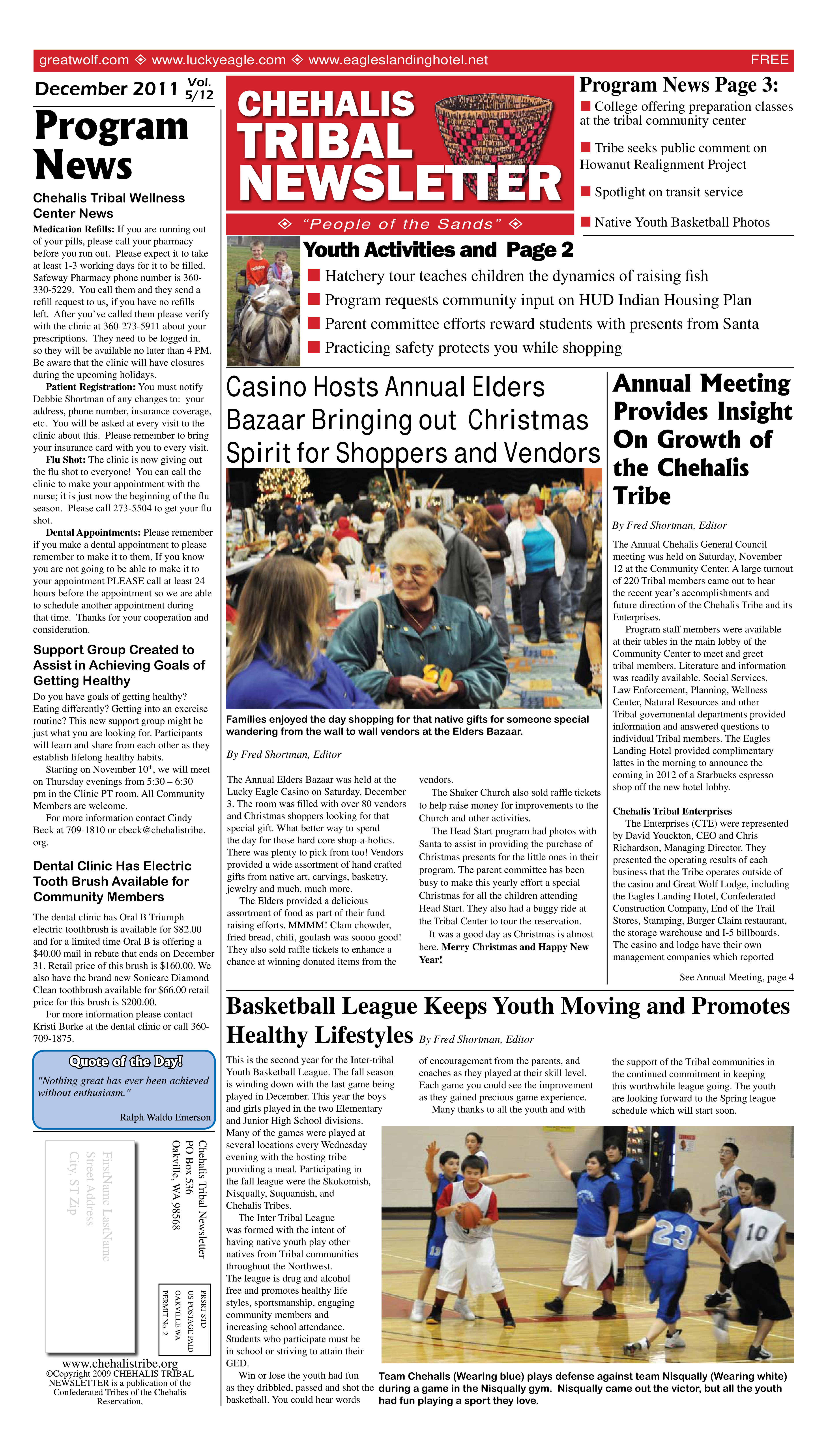 First page of December 2011