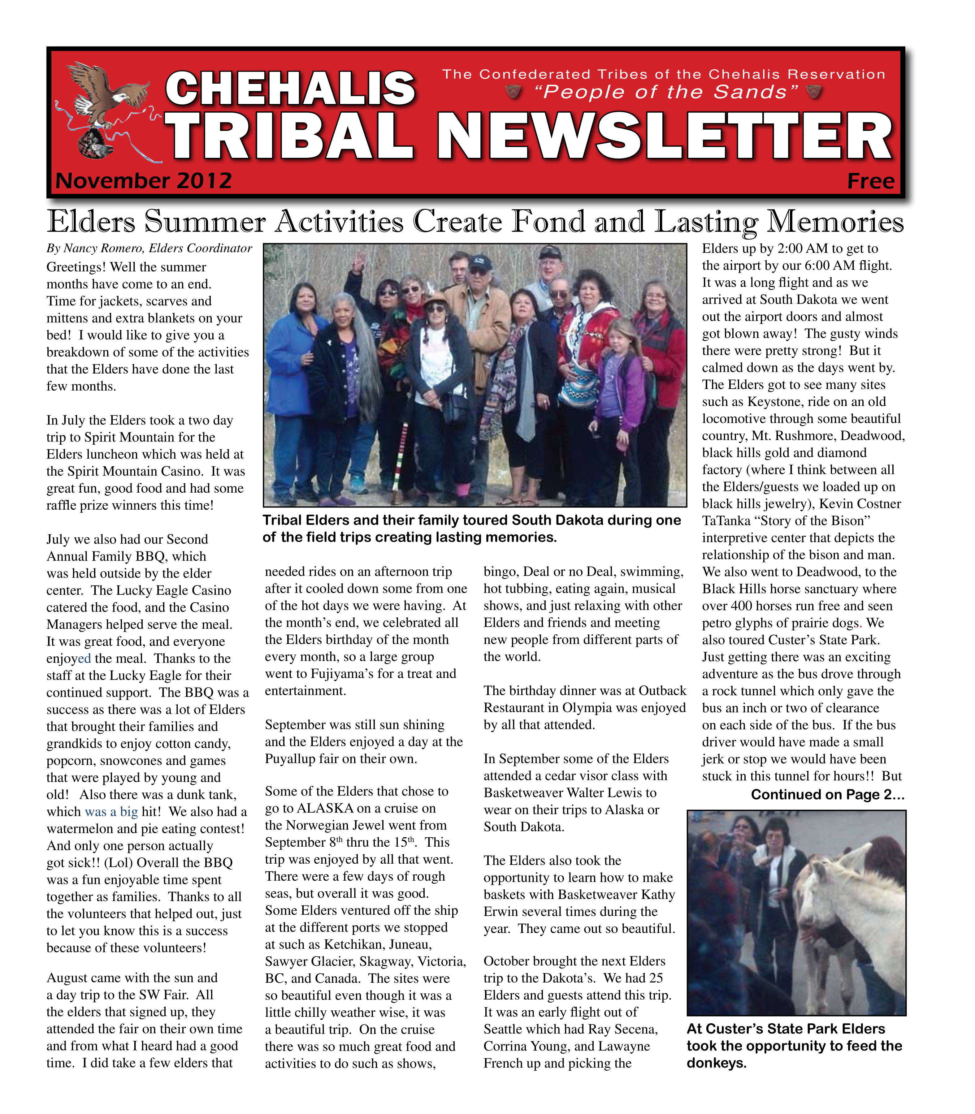 First page of November 2012