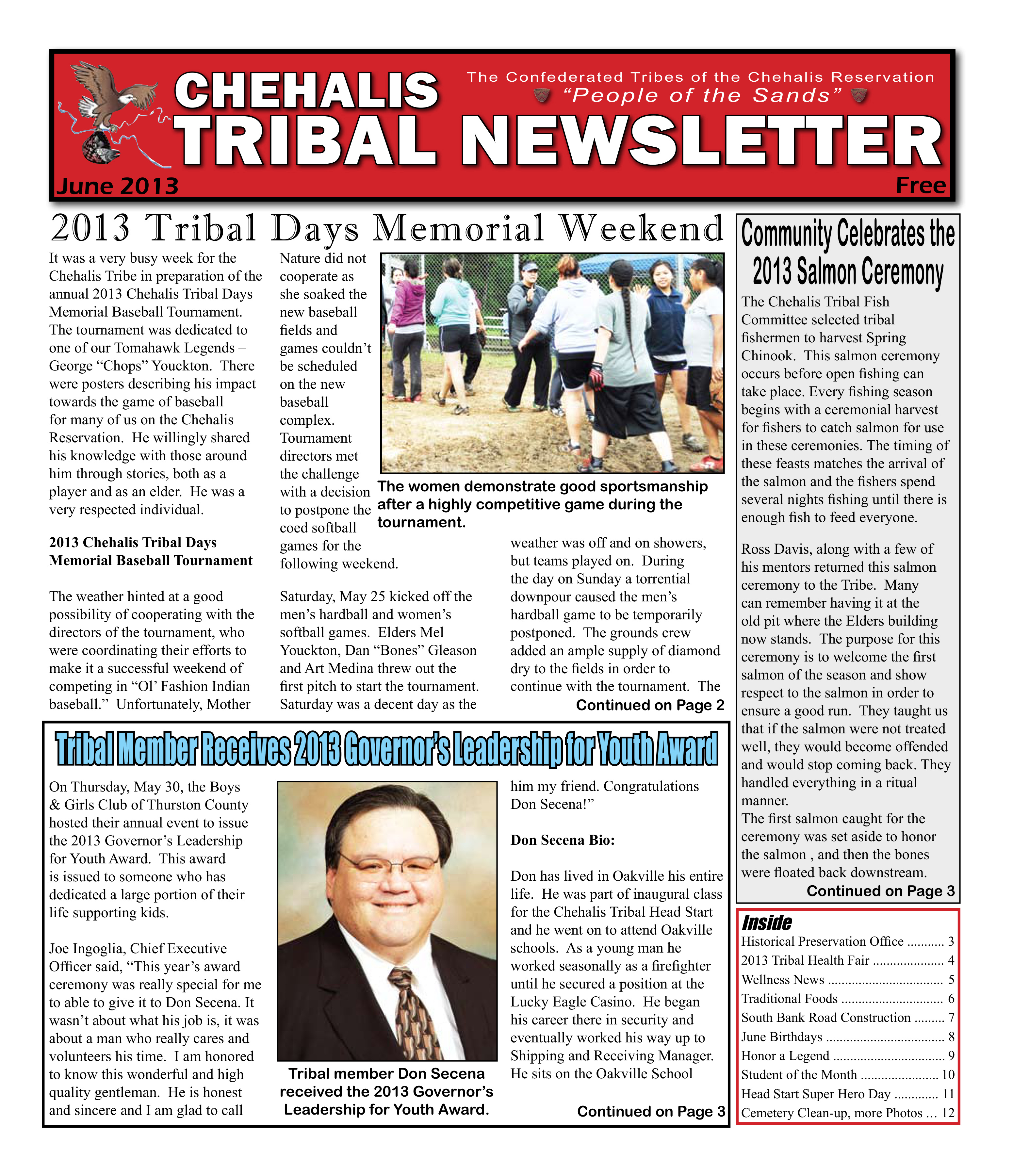 First page of June 2013