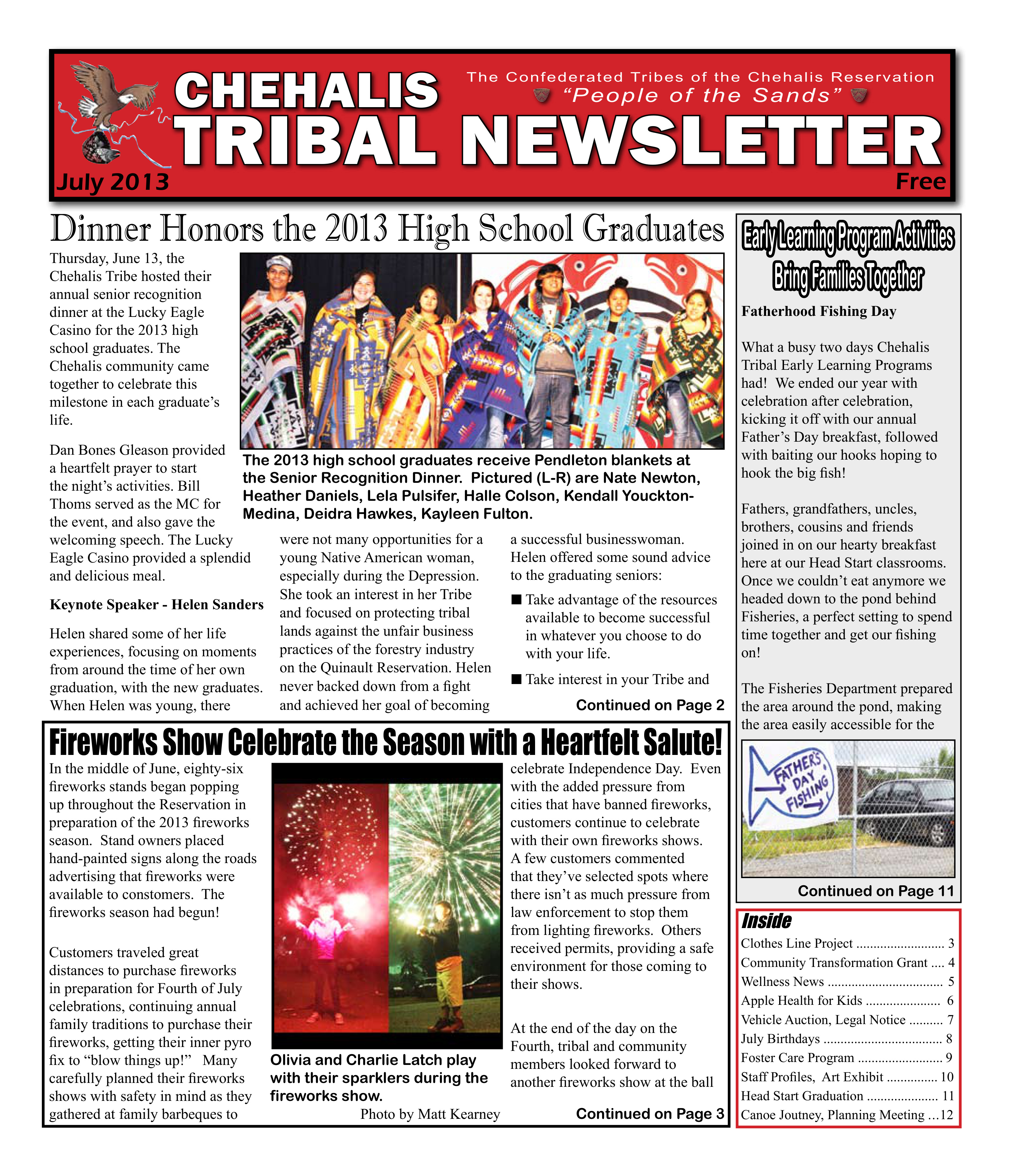 First page of July 2013