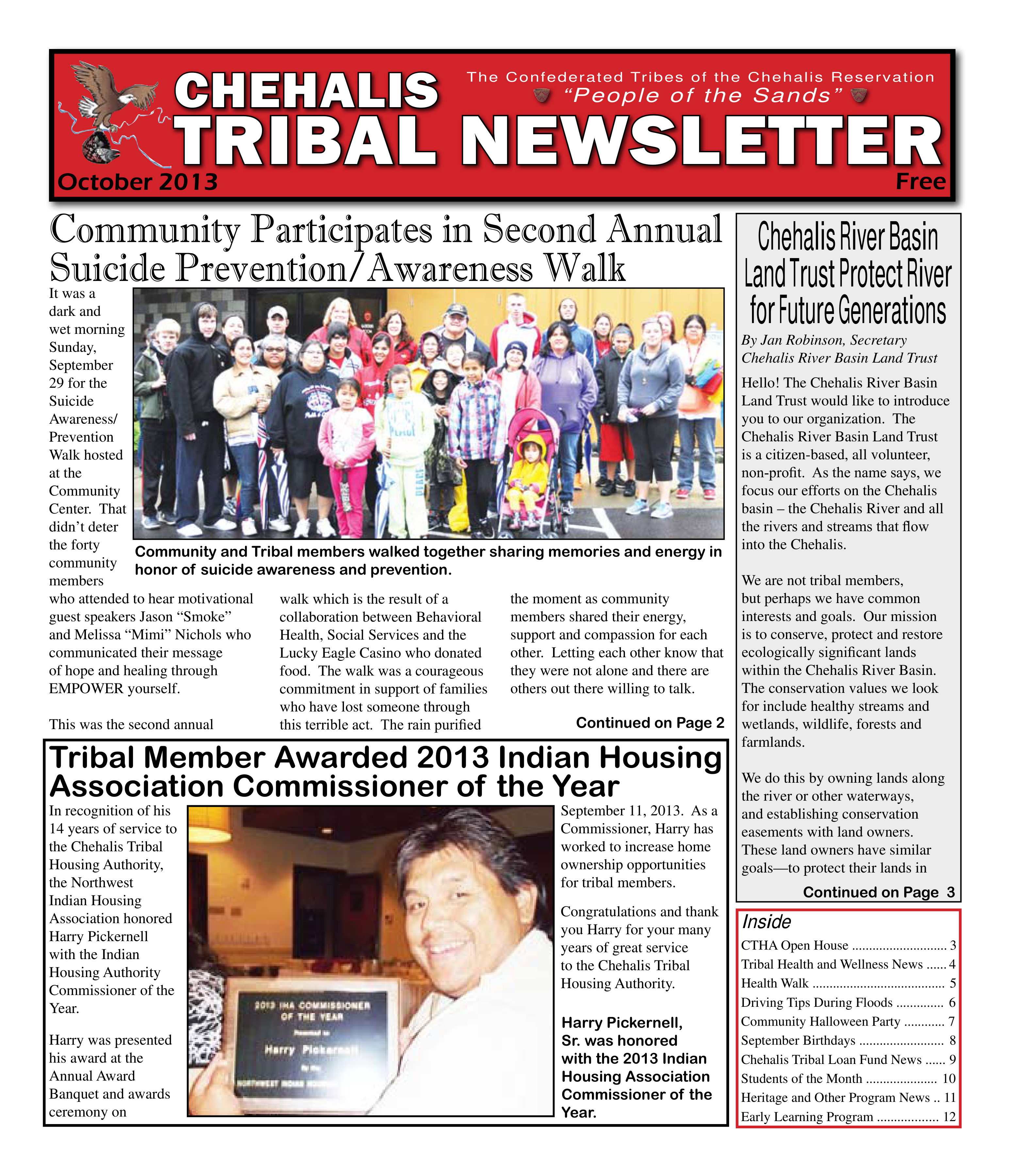 First page of October 2013