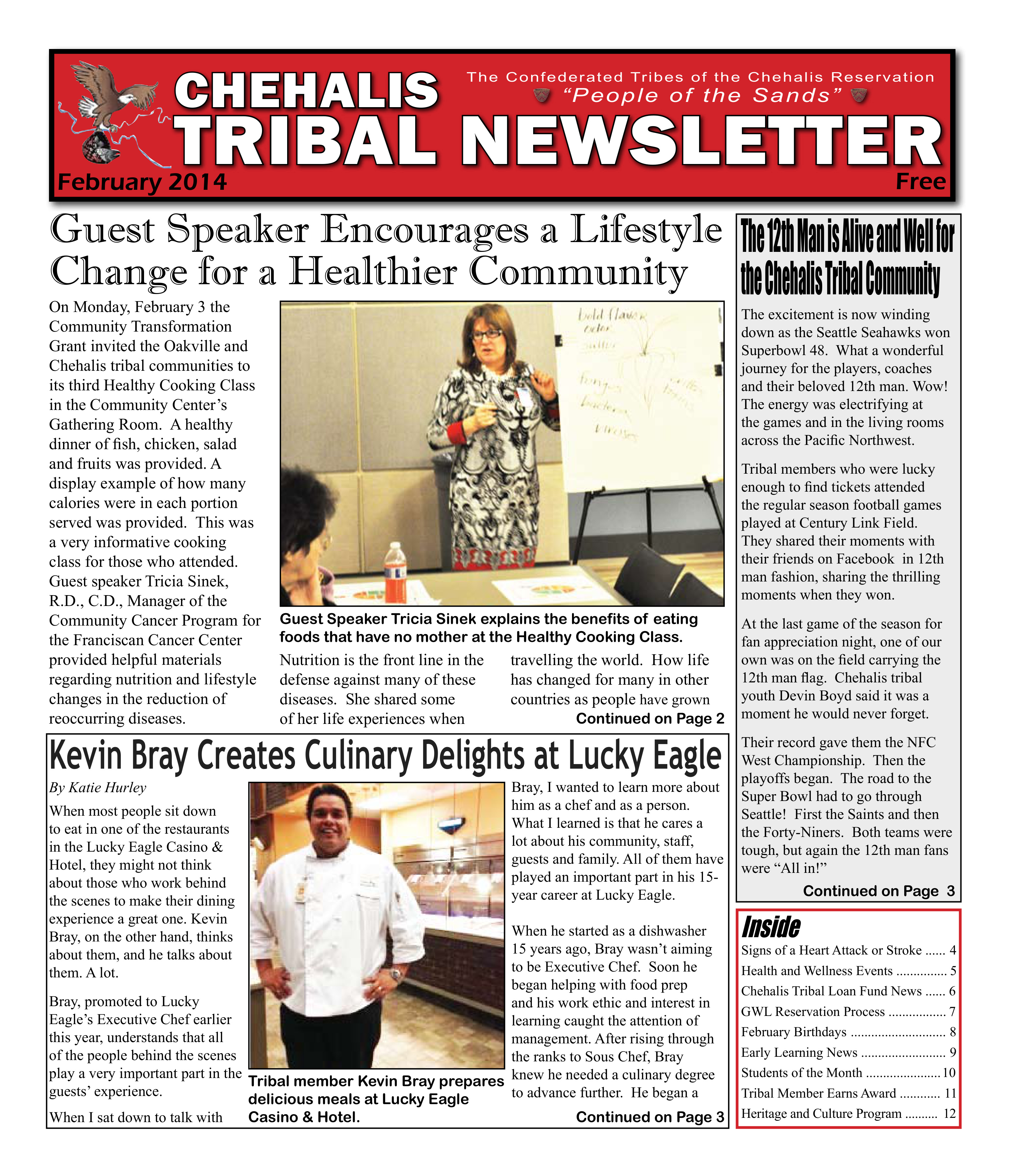 First page of February 2014