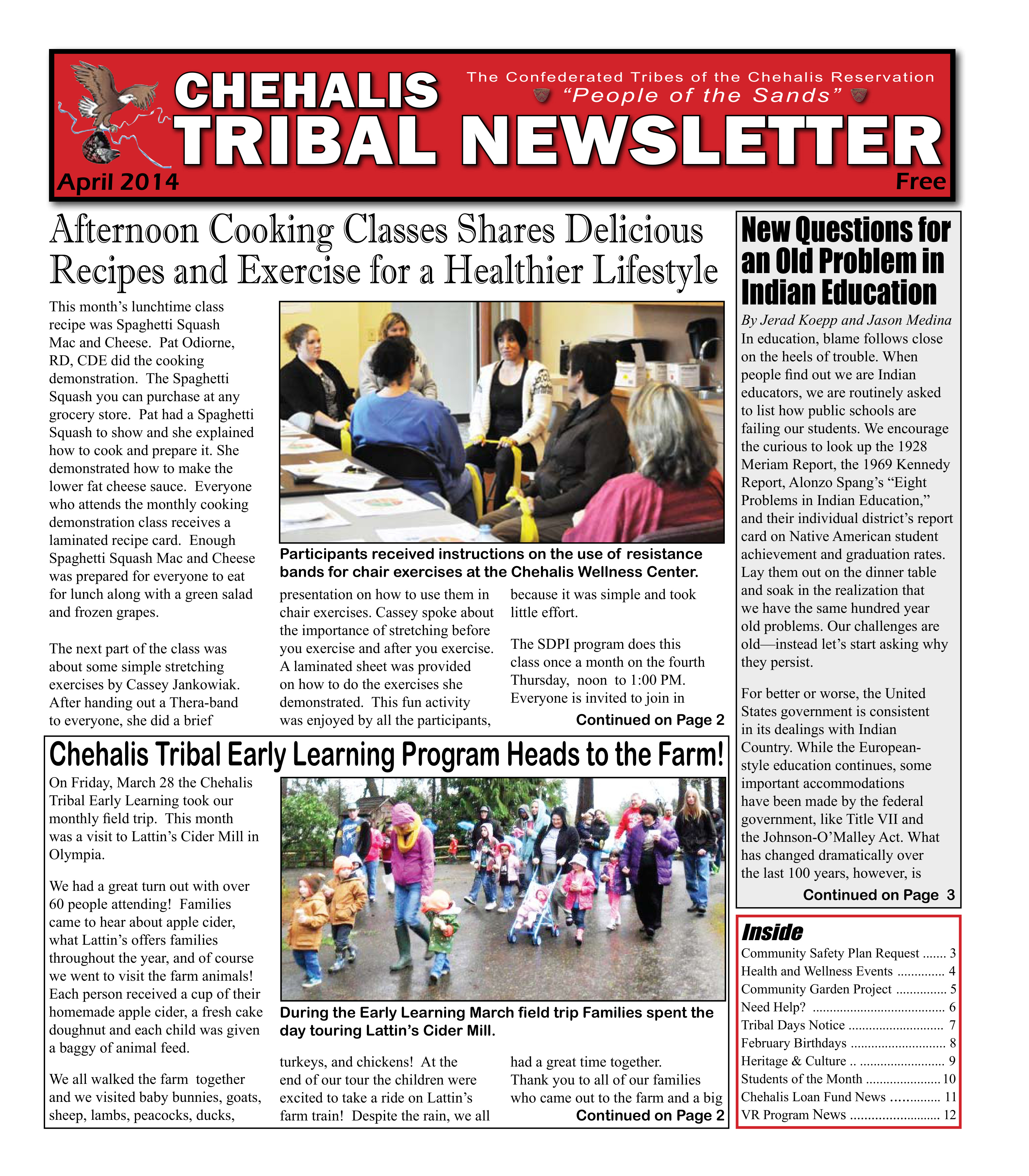 First page of April 2014