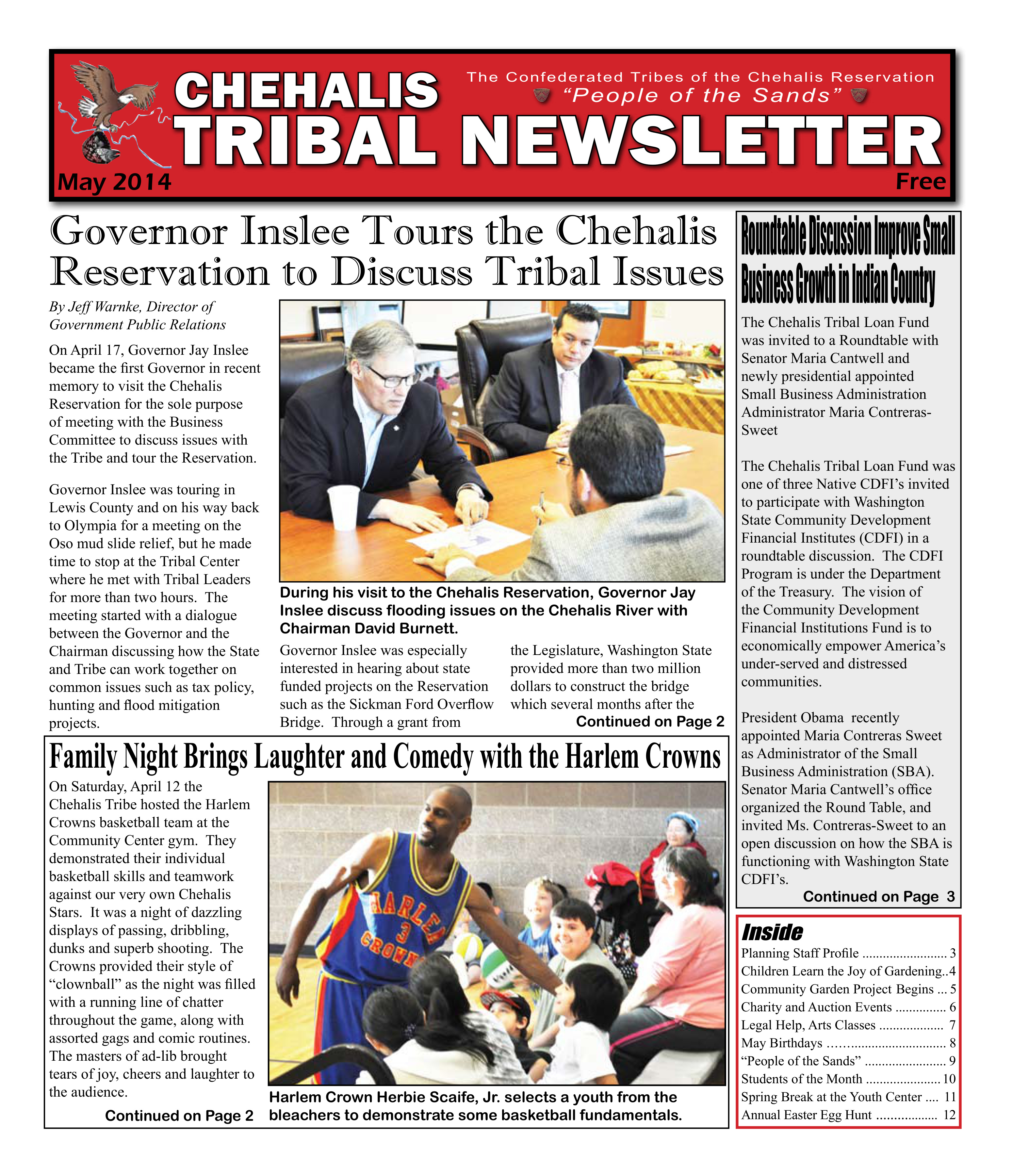 First page of May 2014