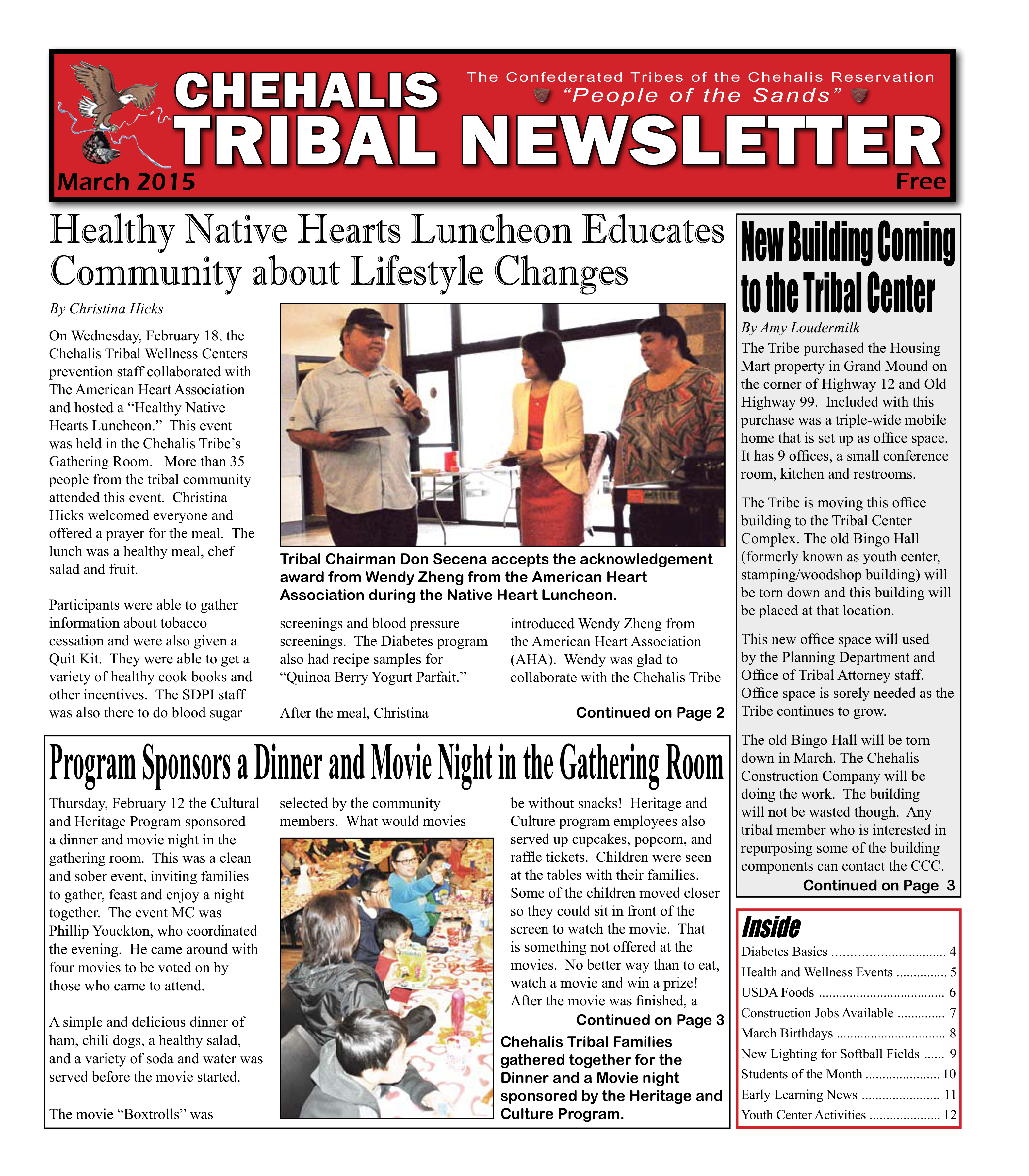 First page of March 2015