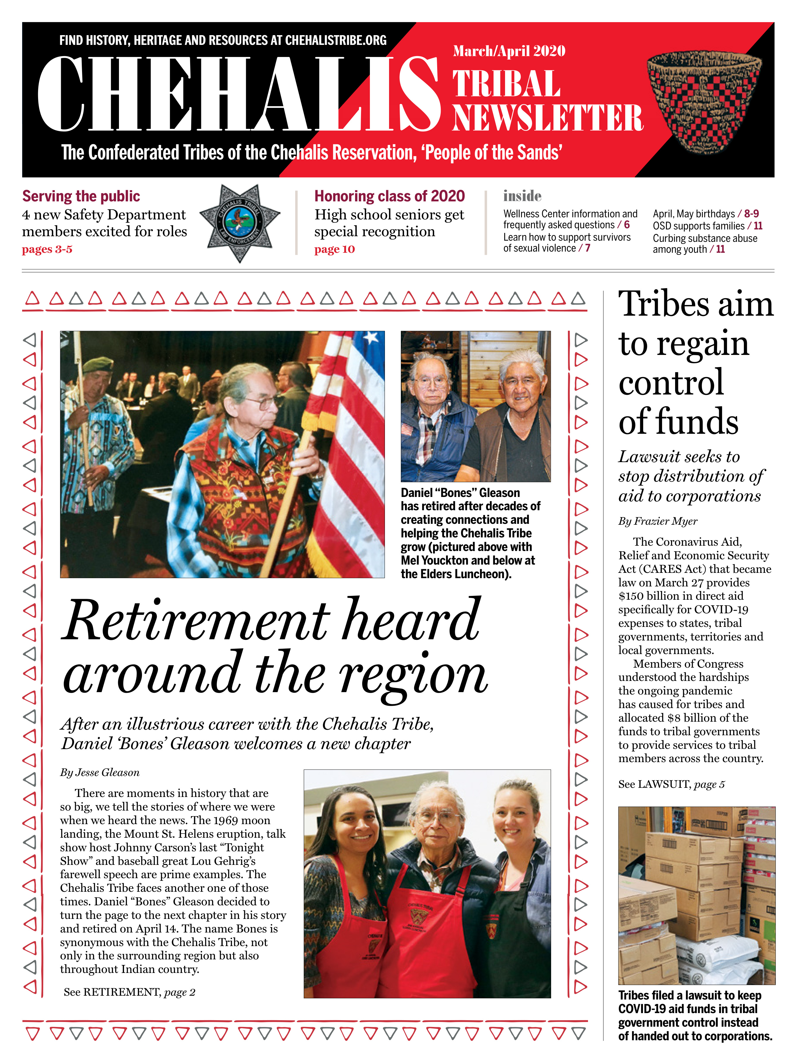 First page of April 2020