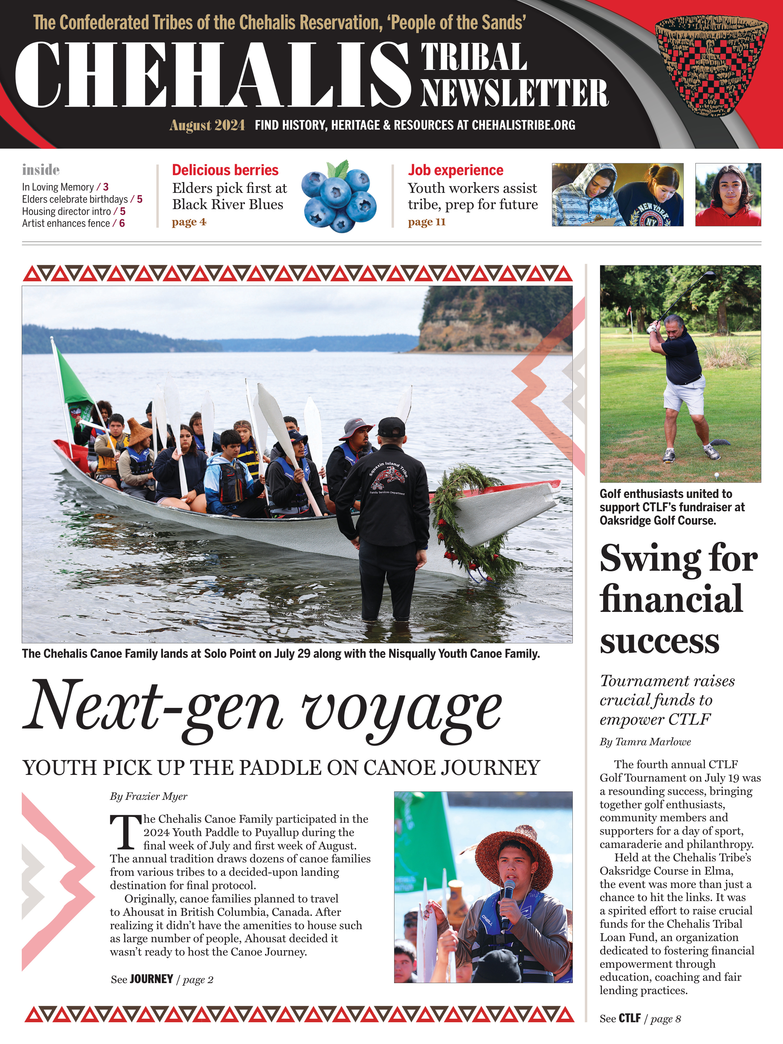 First page of August 2024