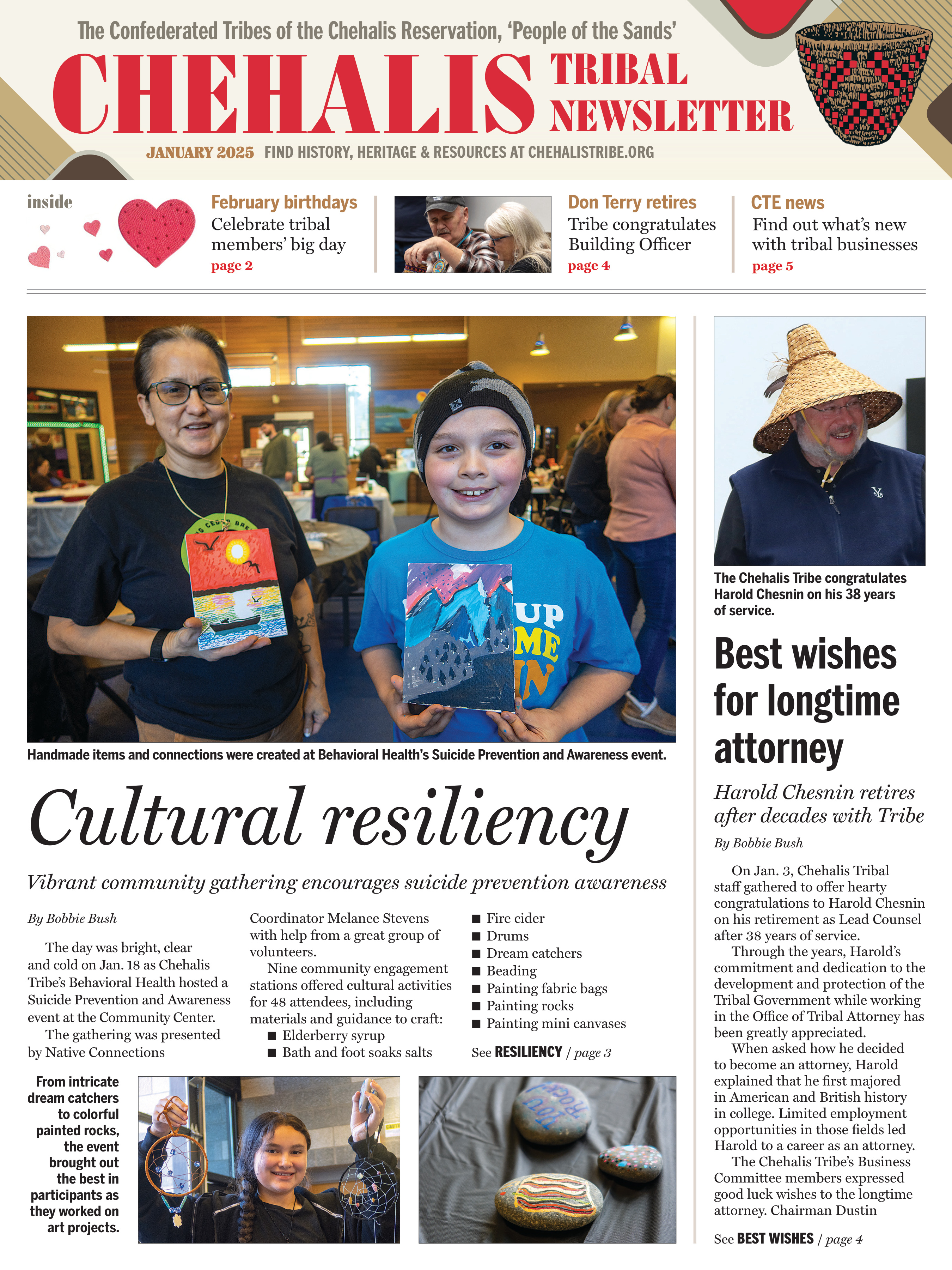 First page of January 2025
