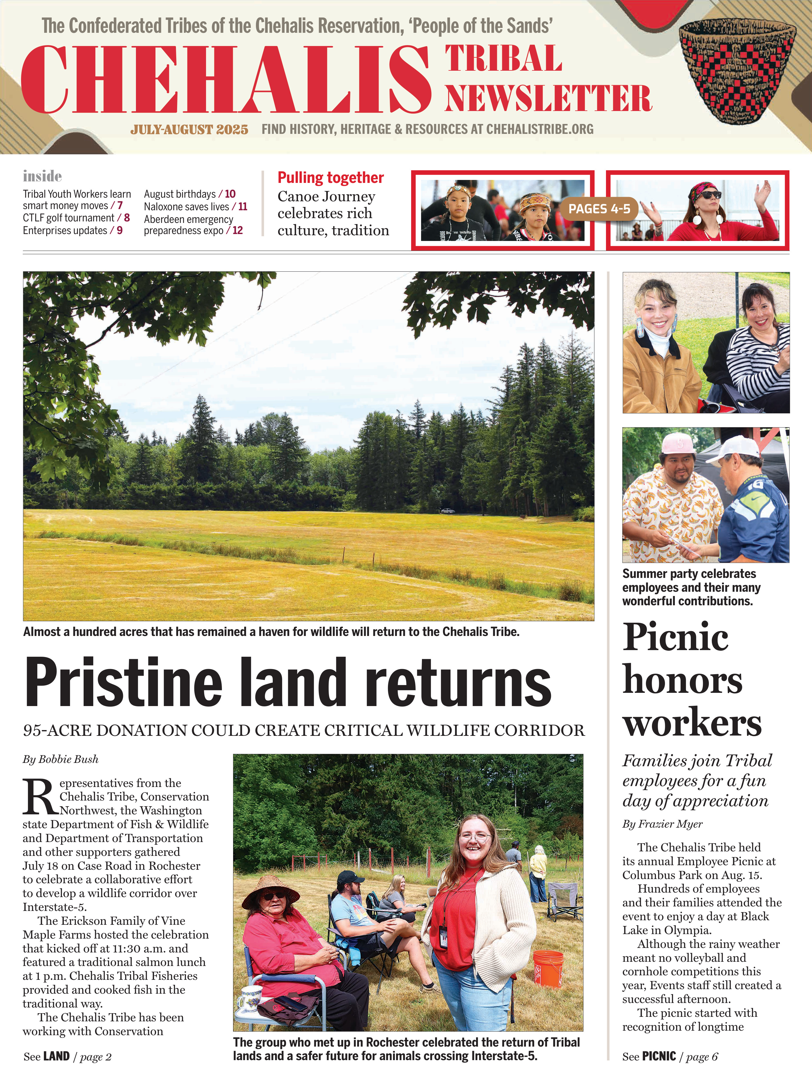First page of July 2025