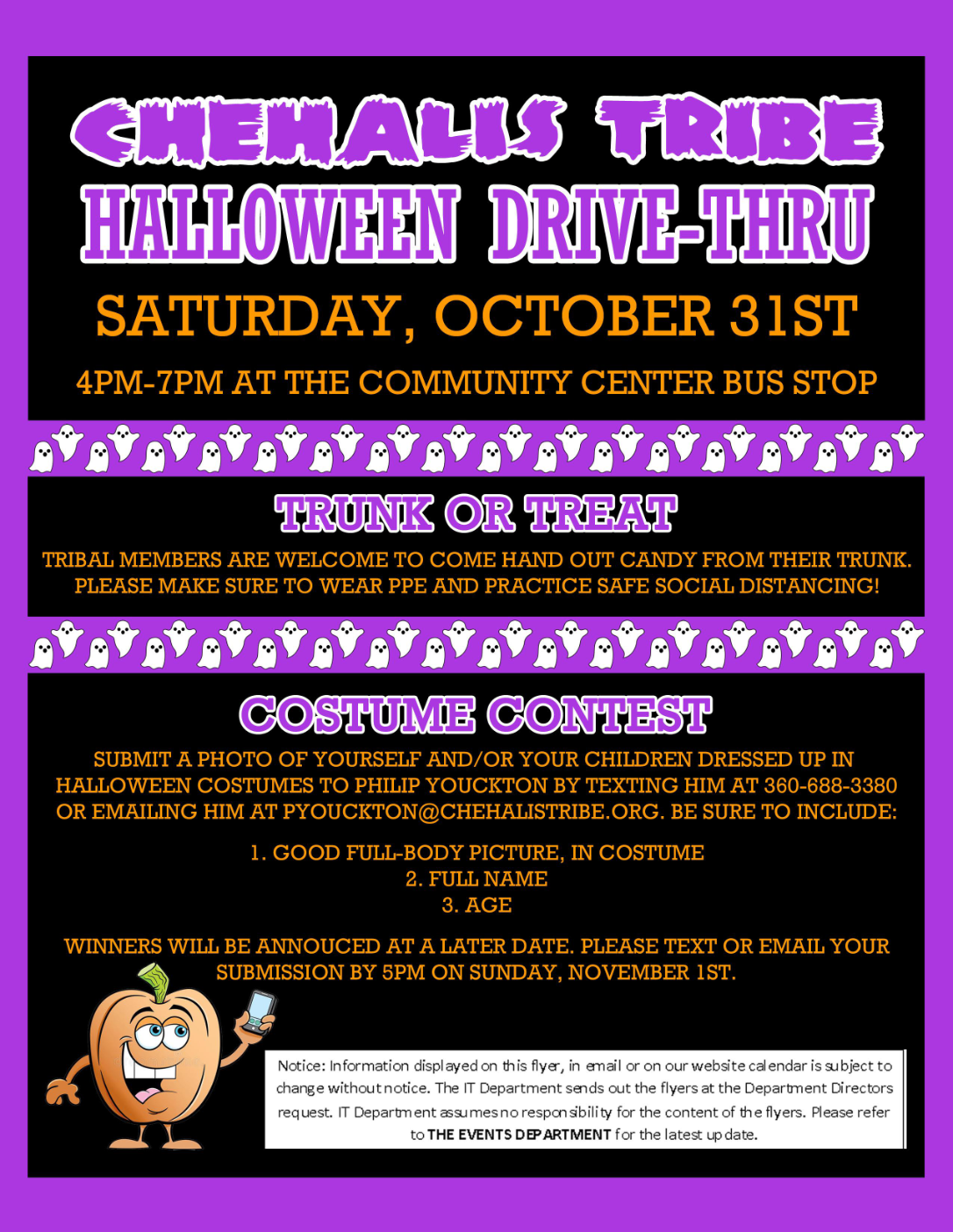 Halloween Drivethru October 2020