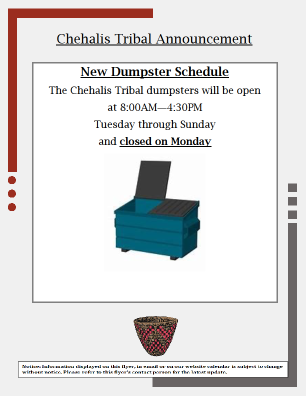 Events Archive The Chehalis Tribe